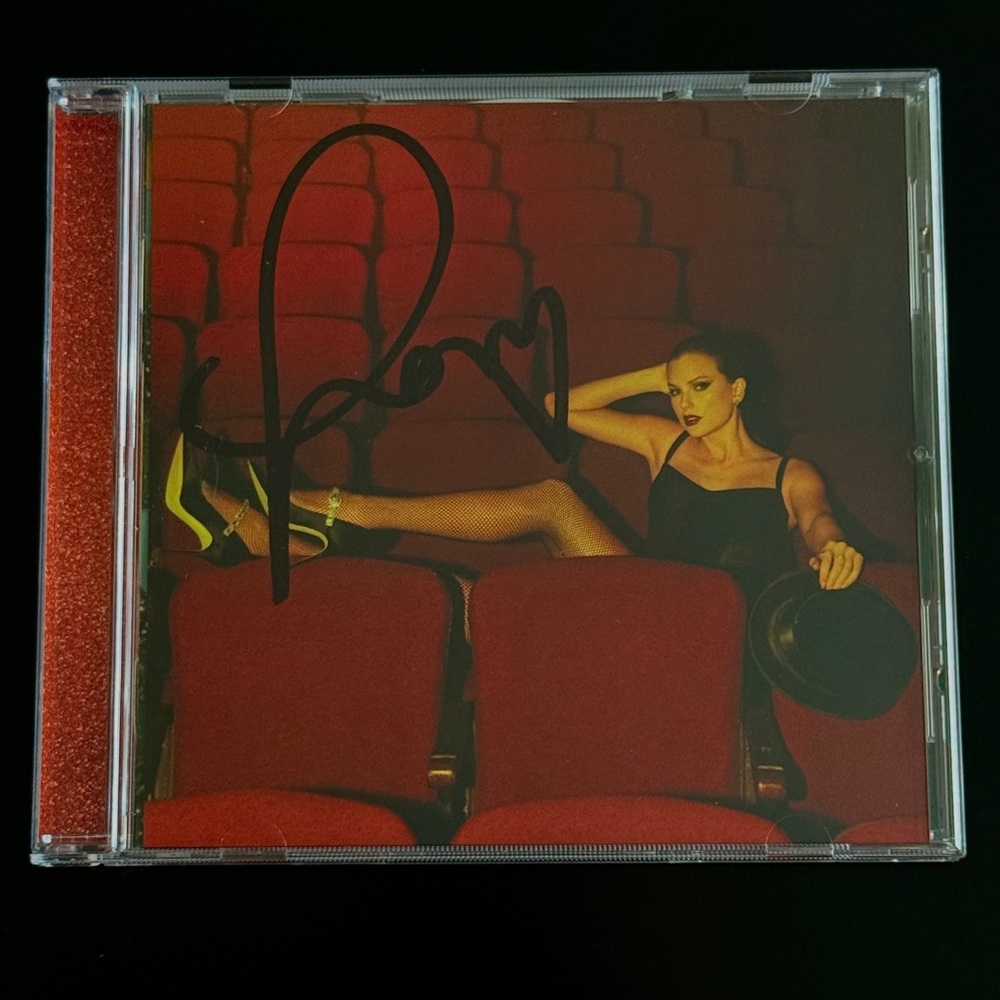 Taylor Swift - The Life of a Showgirl Signed CD